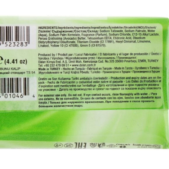 3 pack Dalan Avocado Oil Butter Soap Bars Sealed NEW RARE - Picture 2 of 4